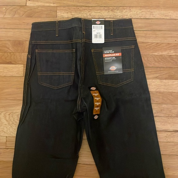 NWT Dickies, Regular Fit Jeans, 9393NB in Indigo Blue, 34x30 - Picture 3 of 4